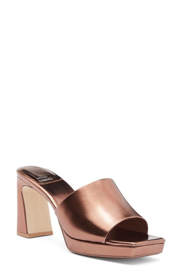 ジェフリー キャンベル レディース シューズ 踵 サンダル Jeffrey Campbell Dress Code Sandal Bronze