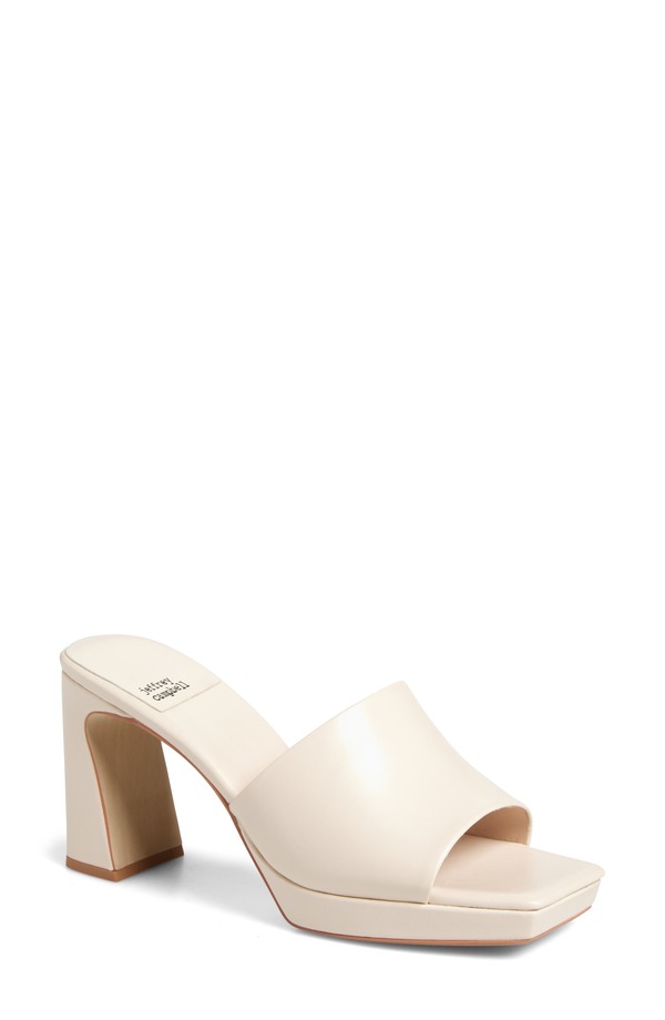 ジェフリー キャンベル レディース シューズ 踵 サンダル Jeffrey Campbell Dress Code Sandal Cream 皮膚軟化剤