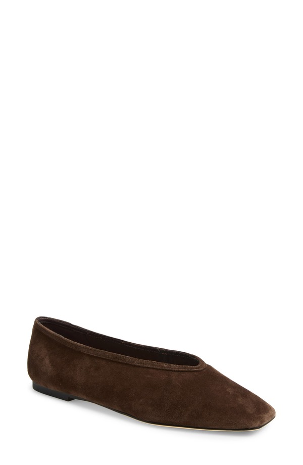 トニービアンコ レディース シューズ パンプス Tony Bianco Bianca Ballet Flat Espresso Suede