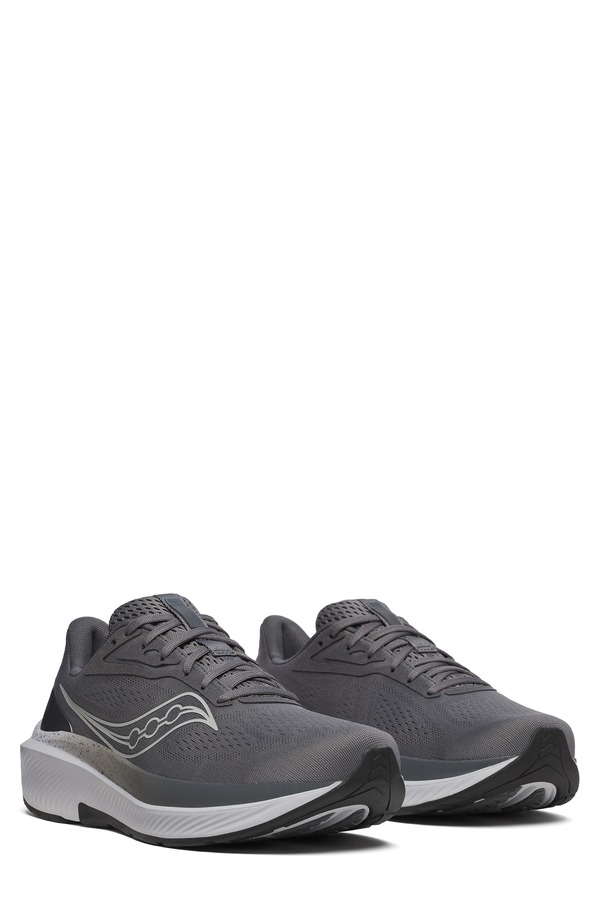 サッカニー メンズ シューズ スニーカー Saucony Echelon 10 Hybrid Running Shoe Carbon/ Black ブラック
