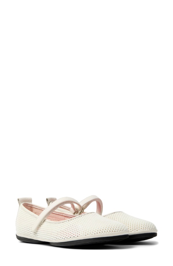 カンペール レディース シューズ パンプス Camperight Nina Flat White Natural 白いこと