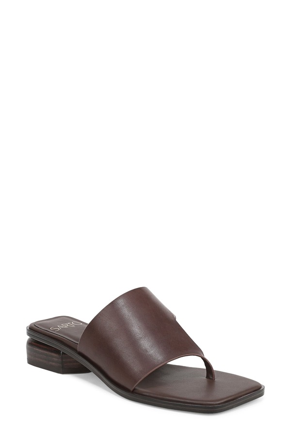サルトバイフランコサルト レディース シューズ ヒール サンダル SARTO by Franco Sarto Jimena Block Heel Sandal Chocolate Brown ブラウン