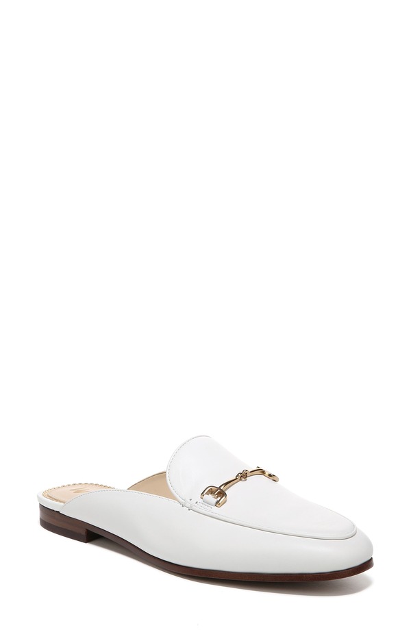 サムエデルマン レディース シューズ サンダル Sam Edelman Linnie Mule - Wide Width Available Bright White ホワイト｜ReVida 店