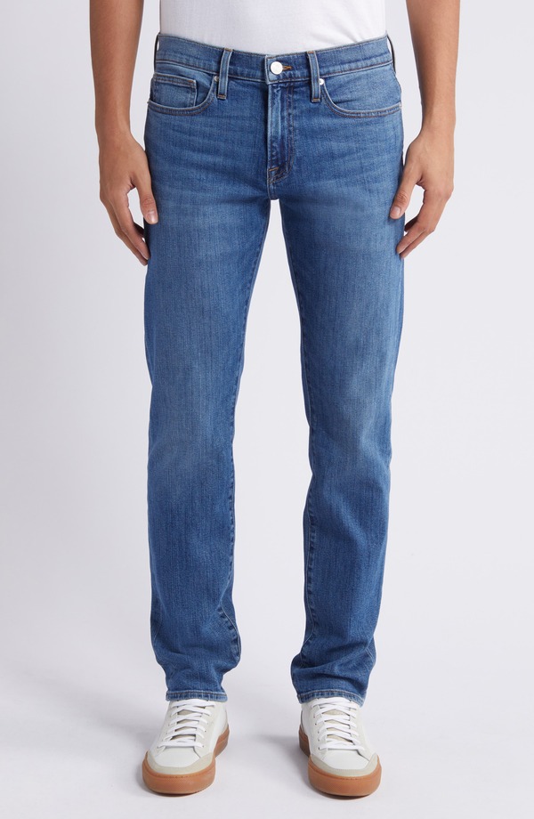 フレーム メンズ ボトムス デニムパンツ スリムフィット ジーンズ FRAME L'Homme Slim Fit Jeans Blue Hills ブルー