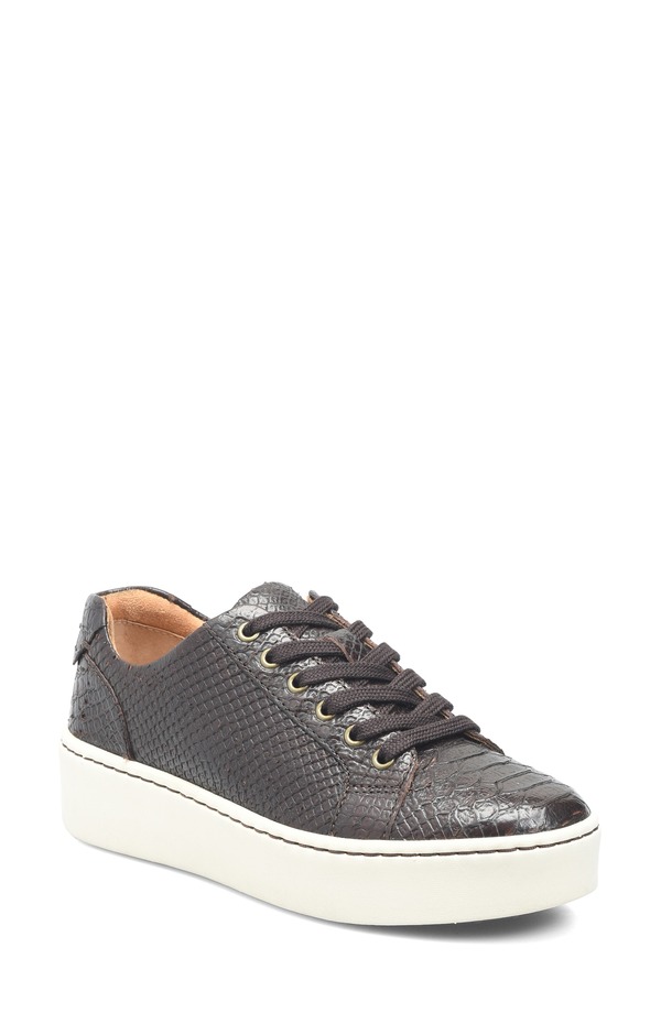 バーン レディース シューズ スニーカー プラットフォーム Brn Mira Platform Sneaker Brown Snake ブラウン