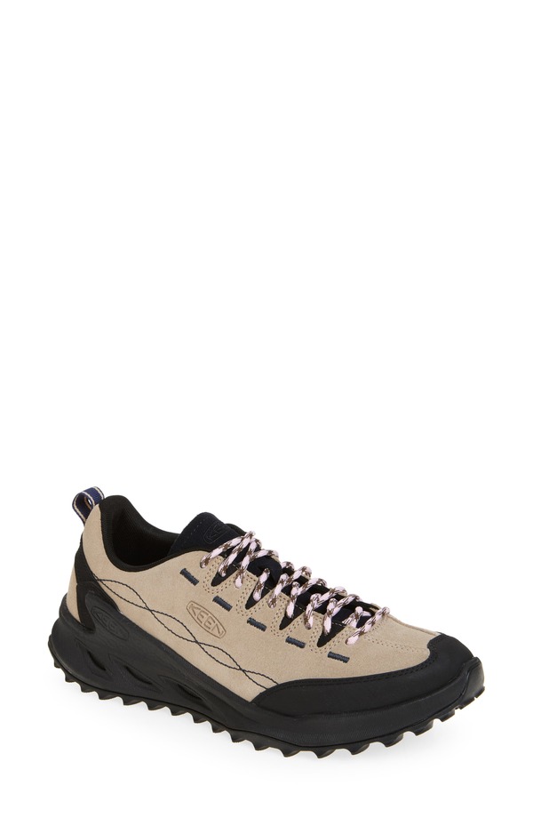 キーン レディース シューズ スニーカー KEEN Jasper Zionic Hiking Sneaker Safari/ Pink-A-Boo ピンク