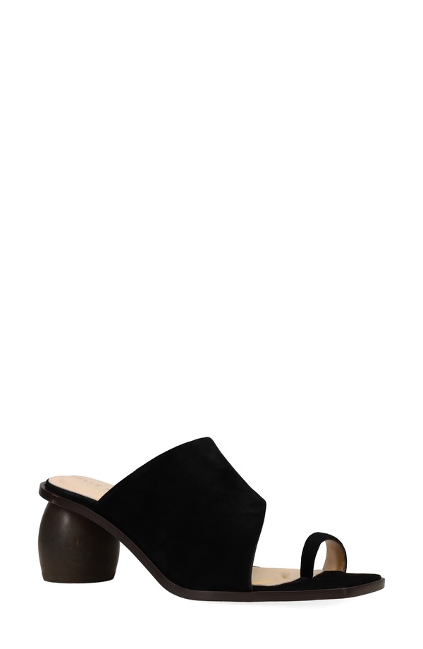 ペレモーダ レディース シューズ 踵 サンダル Pelle Moda Lahni Slide Sandal Black 黒いこと