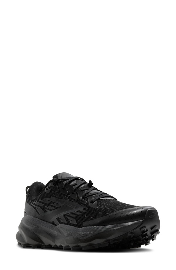 ブルックス レディース シューズ スニーカー Brooks Cascadia 19 Trail Running Shoe Black/ Ebony ブラック