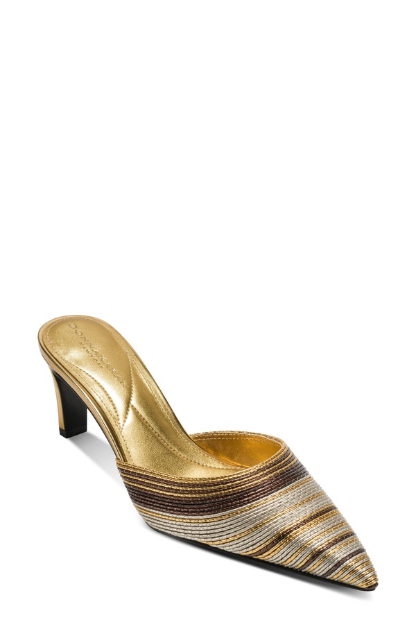 ダナ キャラン ニューヨーク レディース シューズ ヒール Donna Karanew York Praxilla Pointed Toe Mule Dark Copper