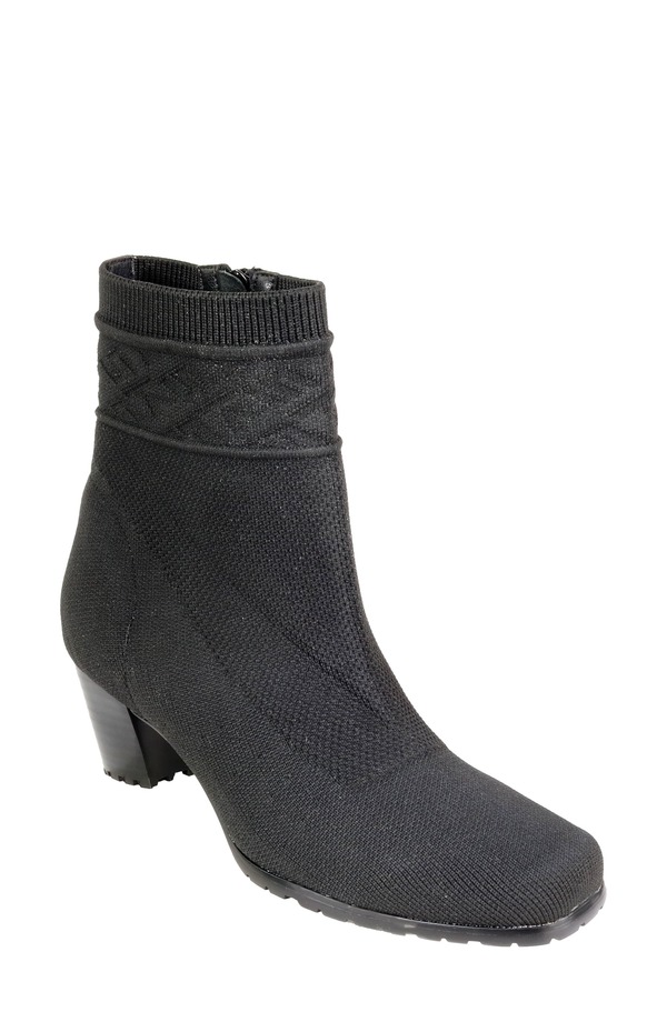 ダイビッドテイト レディース シューズ ブーツ・レインブーツ ニット David Tate Kalista Wateresistant Knit Bootie Black ブラック|ReVida 店
