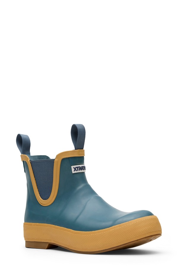 エクストラタフ レディース シューズ ブーツ・レインブーツ アンクル XTRATUF 6-Inch Legacy Ankle Deck Boot Marine