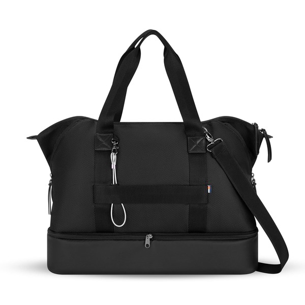 シェルパニ レディース バッグ Sherpani Boston Anti Theftravel Tote Bag with Removable Shoe Compartment Carbon｜ReVida 店