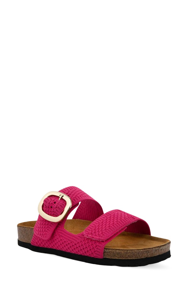 ナオト レディース シューズ ヒール サンダル Naot Miami Slide Sandal Fuschia Knit フューシャ