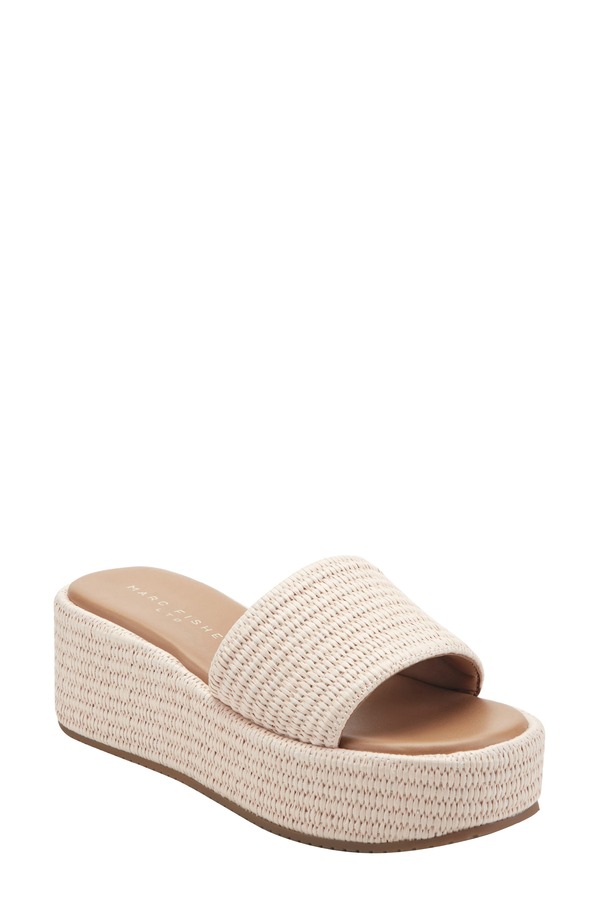 目じるし・フィッシャー レディース シューズ 踵 プラットホーム サンダル Marc Fisher LTDaylin Platform Sandalight Pink サクラ色