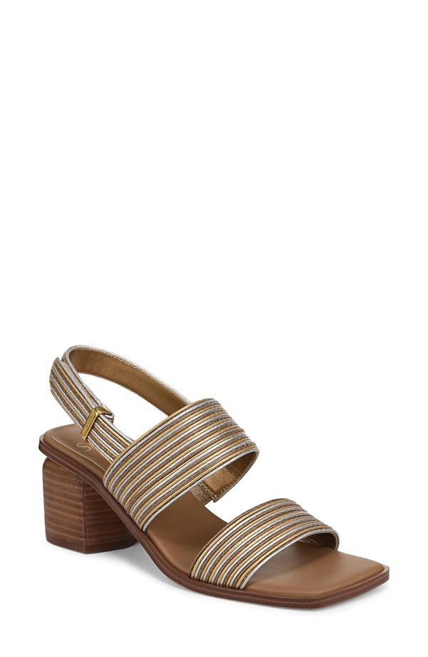 サルトバイフランコサルト レディース シューズ ヒール サンダル SARTO by Franco Sarto Rory Genuine Calf Hair Slingback Sandal Bronze Multi マルチカラー