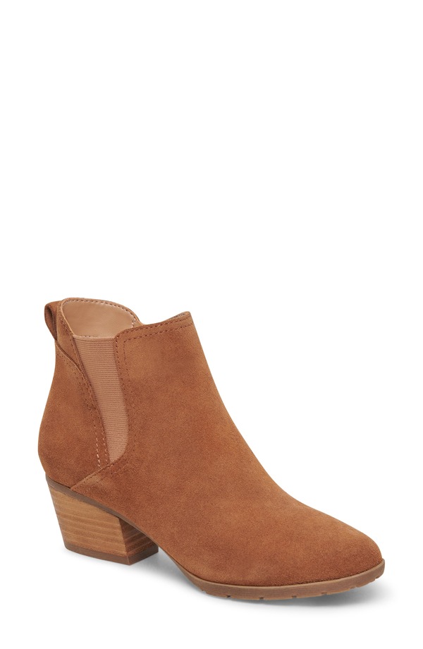 ブロンド レディース シューズ ブーツ・レインブーツ Blondo Victory Waterproof Bootie Tan Suede タン｜ReVida 店