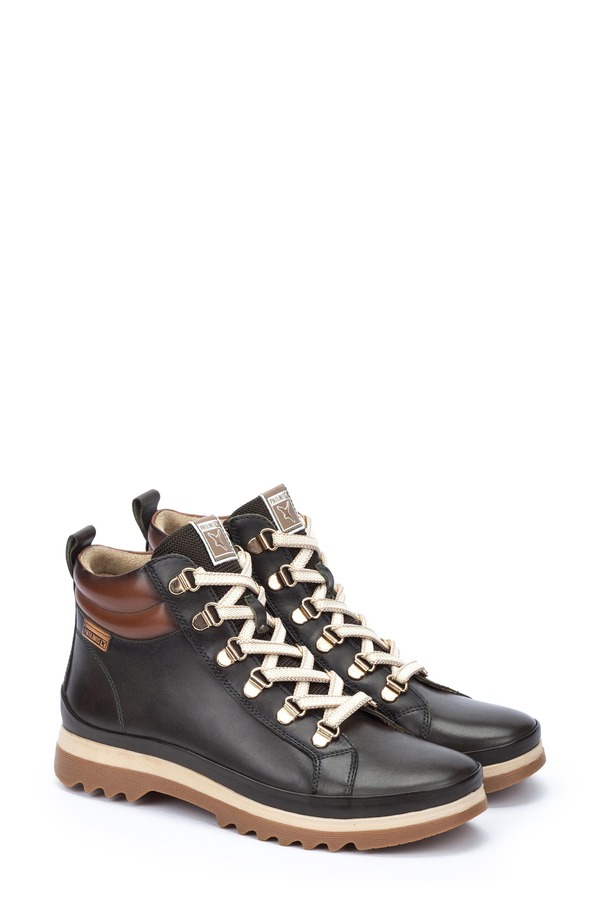 ピコリーノス レディース シューズ ブーツ・レインブーツ PIKOLINOS Vigo Wateresistant Boot Forest フォレスト