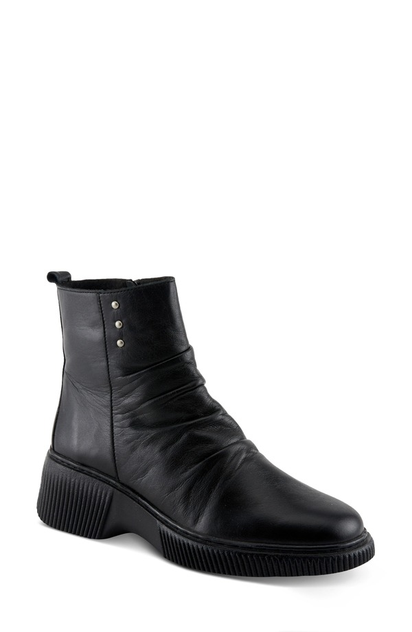 春期踏み板 レディース シューズ ブーツ・レインブーツ プラットホーム Spring Step Nayana Platform Bootie Black 黒いこと 靴-その他