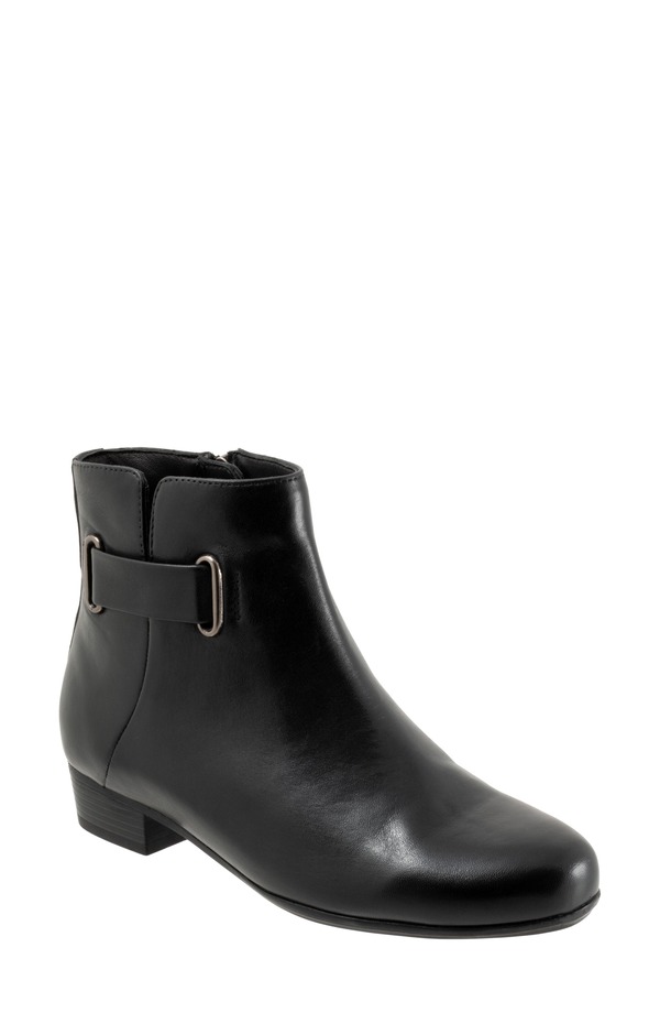 トロッターズ レディース シューズ ブーツ・レインブーツ Trotters Maxwell Bootie Black 黒いこと