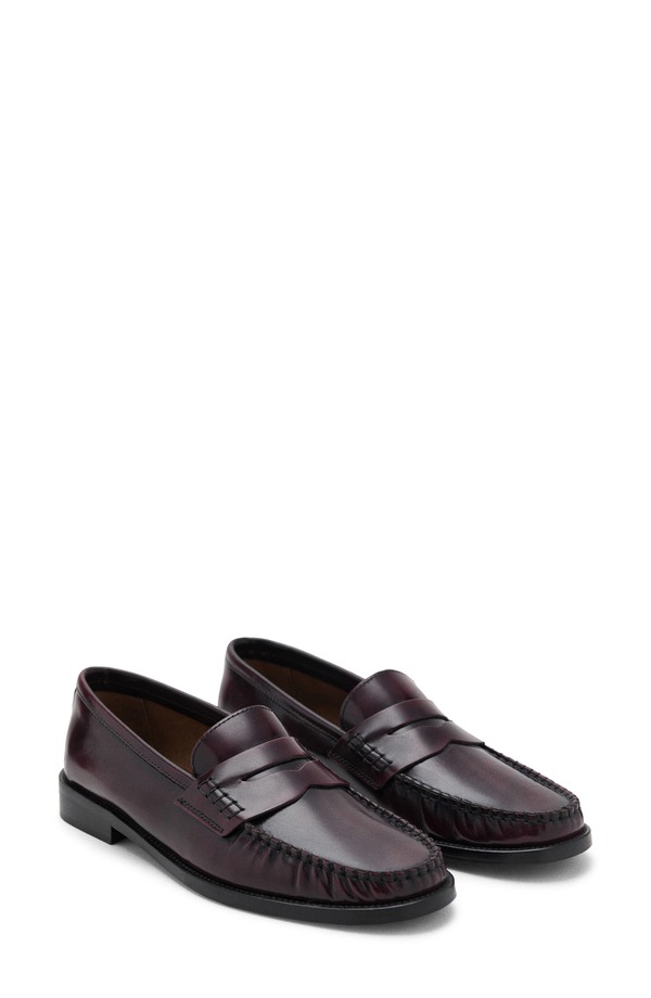 マンゴ レディース シューズ スリッポン・ローファー MANGO Luisa Penny Loafer Burgundy バーガンディ 29,120円