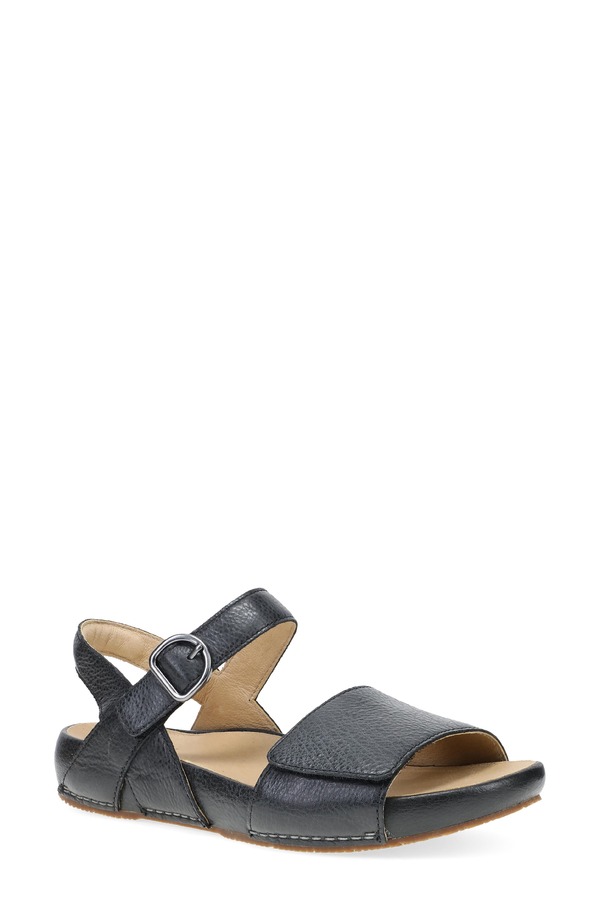 ダンスコ レディース シューズ ヒール サンダル アンクル Dansko Tinsley Ankle Strap Slide Sandal Black ブラック