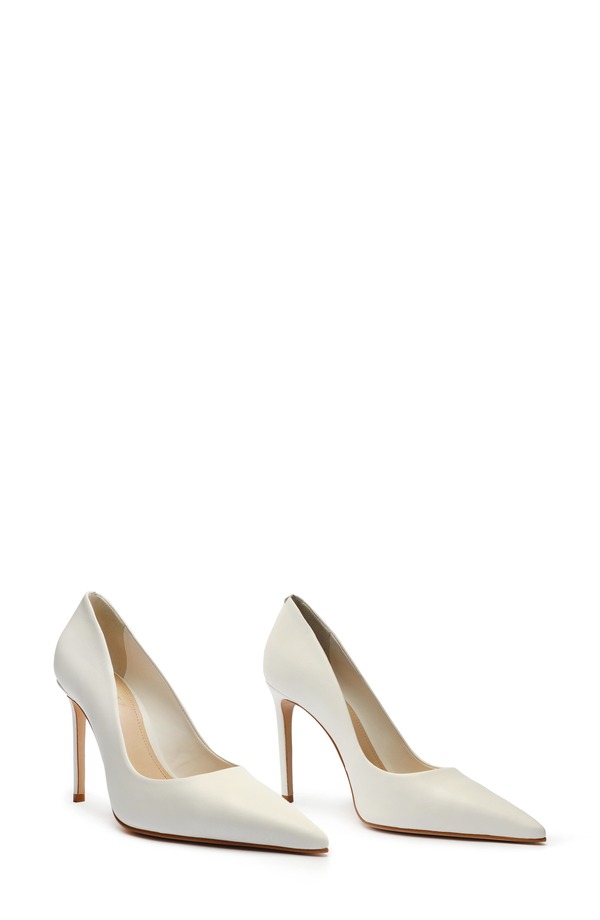シュッツ レディース シューズ パンプス Schutz Lou Pointed Toe Pump White ホワイト｜ReVida 店