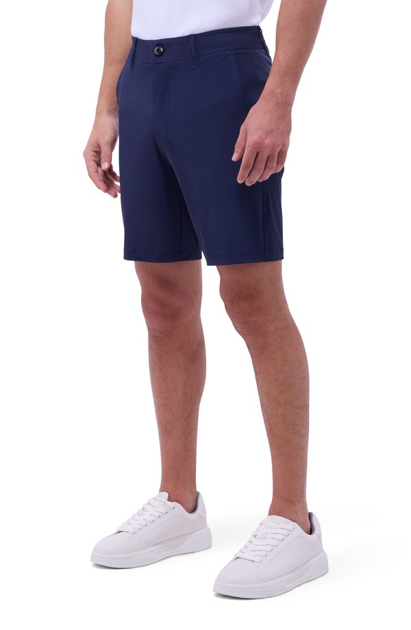 ブガッチ メンズ ボトムス 二分の一ズボン下・さる股引き 遊撃手ズボン下 Bugatchi Theo Chino Shorts Navy 米国海軍