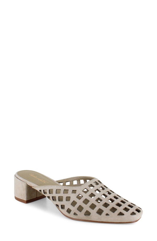 スプレンディット レディース シューズ ヒール カットアウト Splendid Ria Geo Cutout Mule Sand サンド