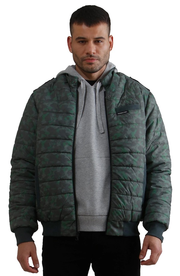 メンバーズオンリー メンズ アウター ジャケット・ブルゾン キルティング Members Only SoHo Quilted Jacket Olive Camo オリーブ