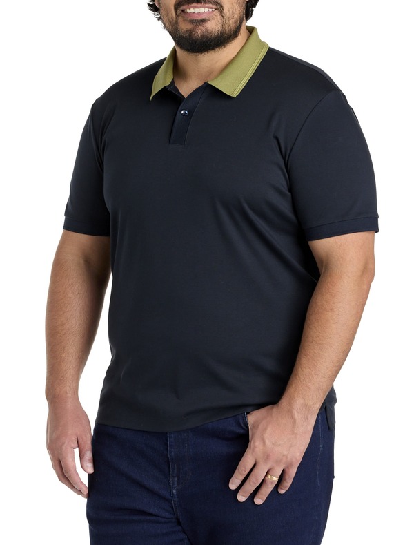 ボス メンズ トップス ポロシャツ トール BOSS Big & Tall Phillipson 199 Polo Shirt Dark Blue ブルー
