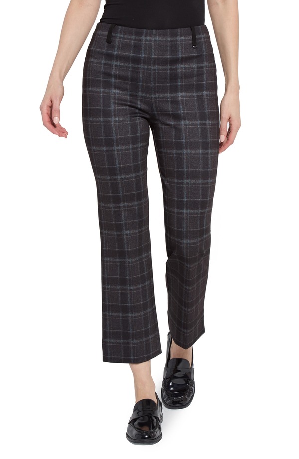 リジー レディース ボトムス レギンス パンツ アンクル ブーツ Lysse Plaid Baby Boot Ankle Pants Bristol Plaid チェック