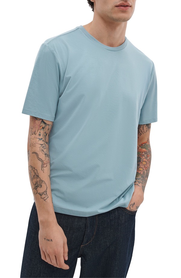 ラグアンドボーン メンズ トップス Tシャツ ジャージー rag & bone Classic Tech Jersey T-Shirt Sea