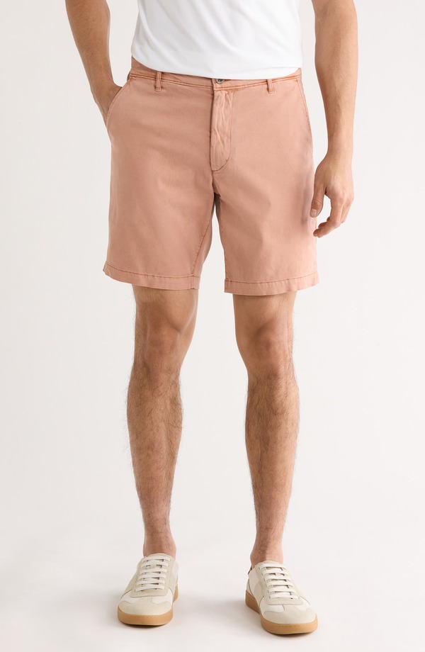 エージー メンズ ボトムス ハーフパンツ・ショーツ ショートパンツ コットン AG Wanderer 8.5-Inch Stretch Cotton Chino Shortsulfur Faded Salmon サーモン