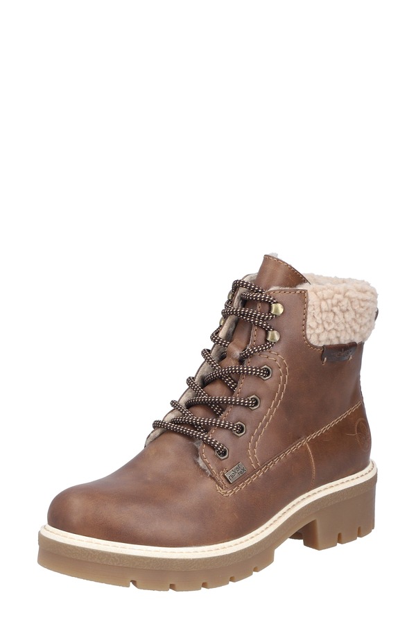ロバート・エドワード・リー鉄道車両 レディース シューズ ブーツ・レインブーツ Rieker Sabrina Hiking Boot Noce/ Kastanie/ Lehm