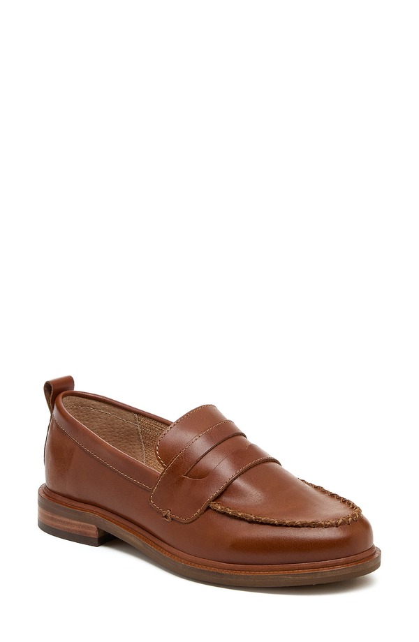 ケルシーダッガー レディース シューズ スリッポン・ローファー Kelsi Dagger Brooklyn Lens Penny Loafer Caramel ローファー-靴-レディース靴