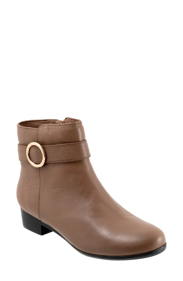 トロッターズ レディース シューズ ブーツ・レインブーツ Trotters Melody Bootie Stone 石ころ
