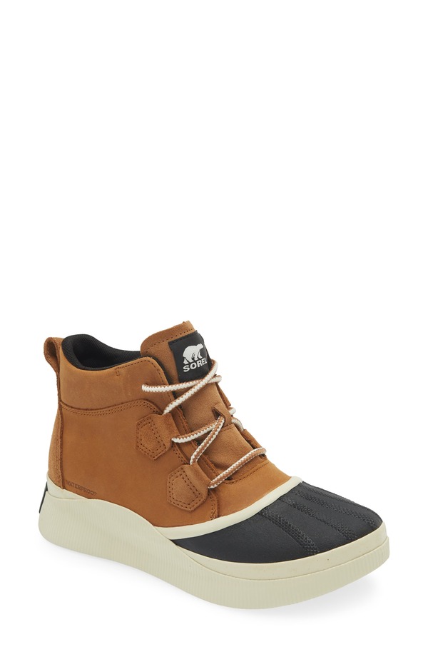 ソレル レディース シューズ ブーツ・レインブーツ SOREL Out N About IV Classic Waterproof Duck Bootaffy/ Black ブラック
