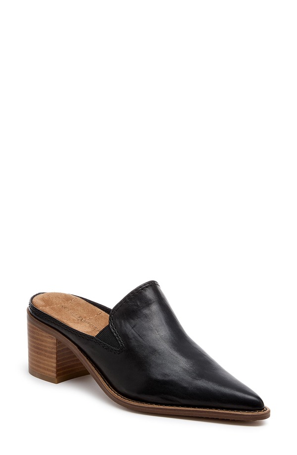 ケルシーダッガー レディース シューズ サンダル ローファー Kelsi Dagger Brooklyn Mason Pointed Toe Loafer Mule Black ブラック
