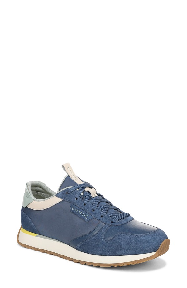 バイオニック レディース シューズ スニーカー Vionic Monarch Sneaker Dark Denim デニム