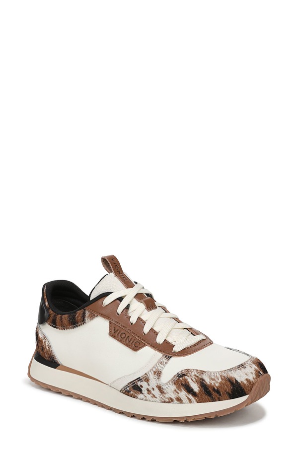 バイオニック レディース シューズ スニーカー Vionic Monarch Sneaker Ivory/ Black Multi アイボリー