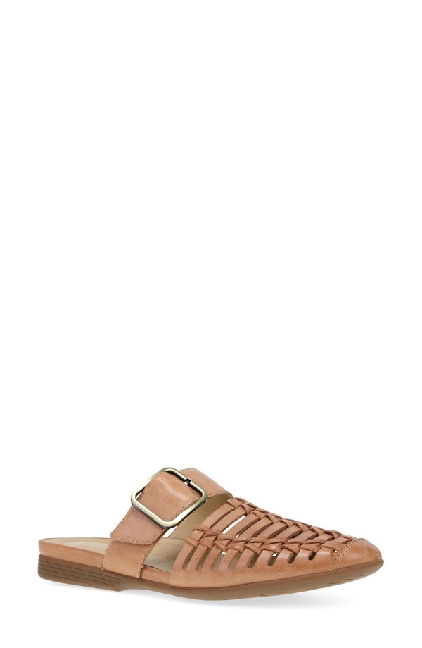 ダンスコ レディース シューズ パンプス Dansko Leilani Pointed Toe Mule Lightan Burnished Nappa タン