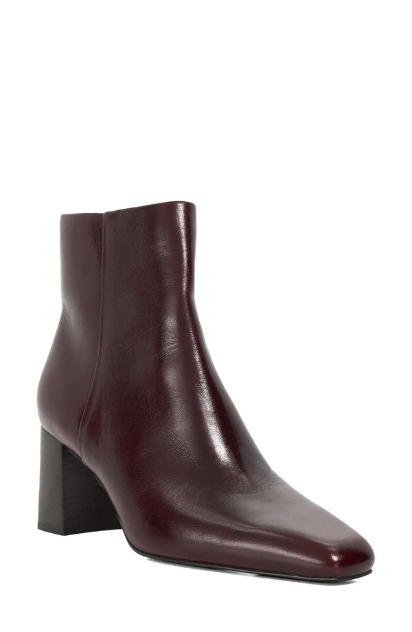 デューンロンドン レディース シューズ ブーツ・レインブーツ ヒール Dune London Panamas Block Heel Bootie Burgundy バーガンディ|ReVida 店
