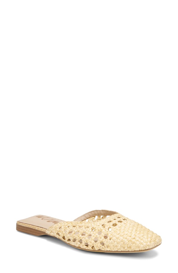 サムエデルマン レディース シューズ パンプス Sam Edelmanola Woven Mule Bleached Beechwood｜ReVida 店