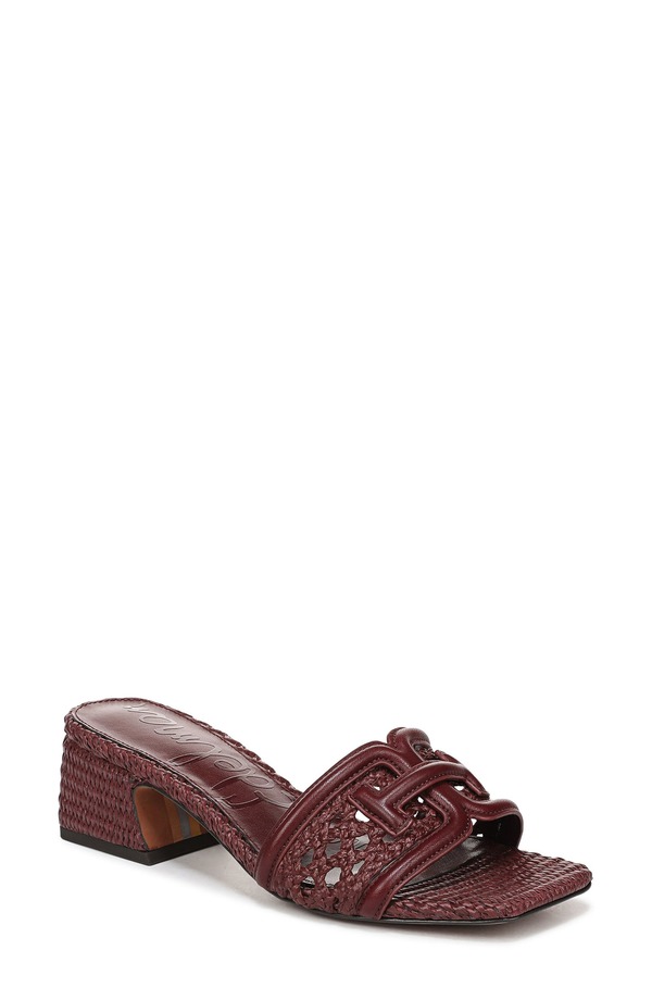 サムエデルマン レディース シューズ 踵 サンダル Sam Edelman Waylon Woven Sandal Brick