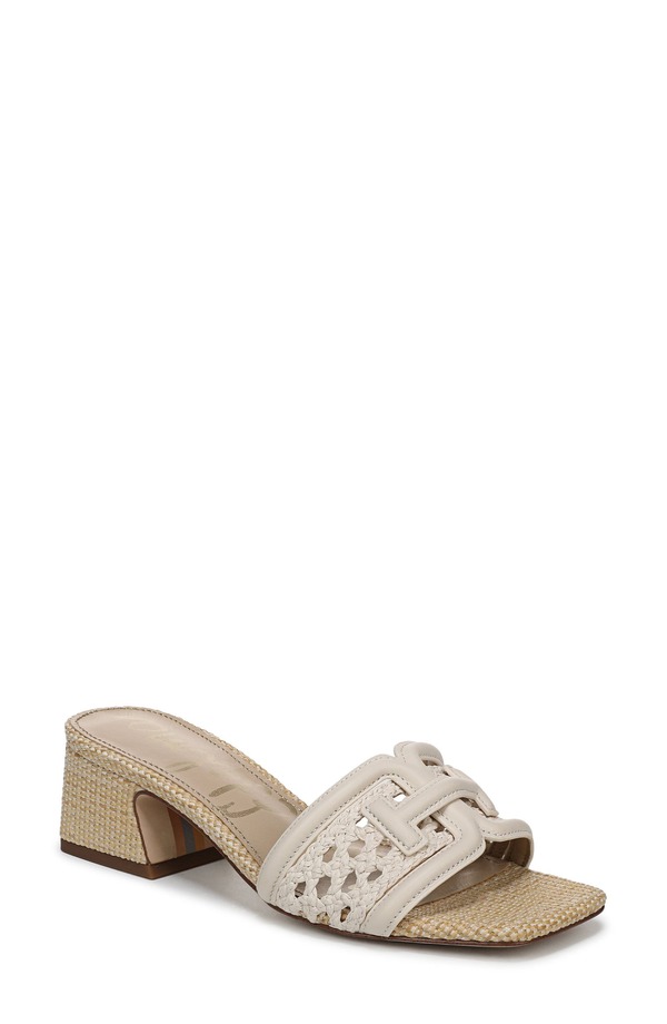 サムエデルマン レディース シューズ ヒール サンダル Sam Edelman Waylon Woven Sandal Modern Ivory アイボリー 27,170円