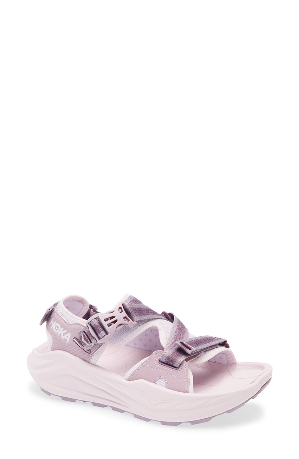 ホカオネオネ レディース シューズ サンダル HOKA Infini Hike TC Sandal Fragrant Lilac / Lilacream クリーム 28,470円