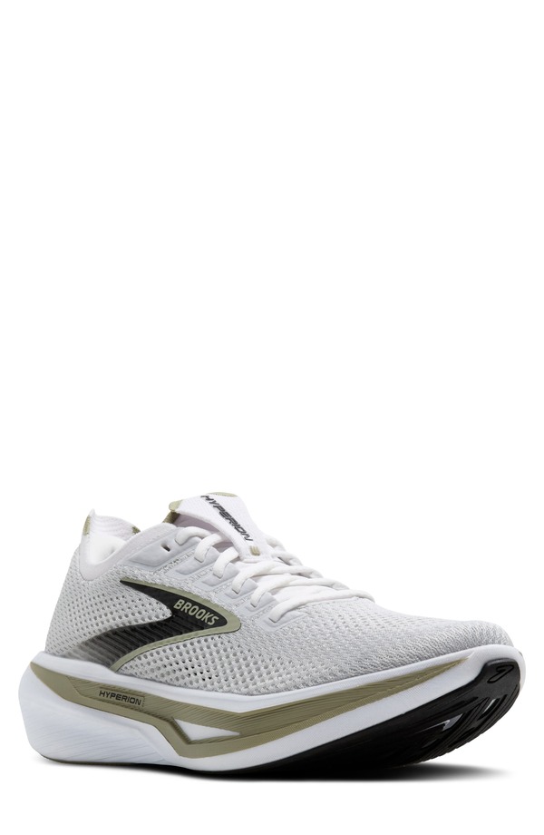 ブルックス メンズ シューズ スニーカー Brooks Hyperion 3 Running Shoe Oyster Mushroom/ Black/ Tea ブラック