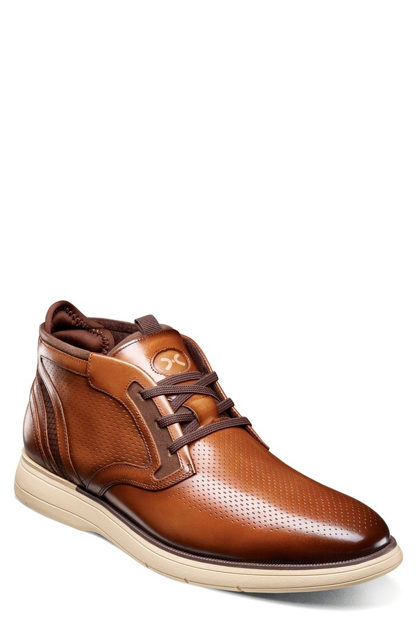 ステイシーアダムス メンズ シューズ ブーツ・レインブーツ Stacy Adams Eastmont Boot Cognac｜ReVida 店