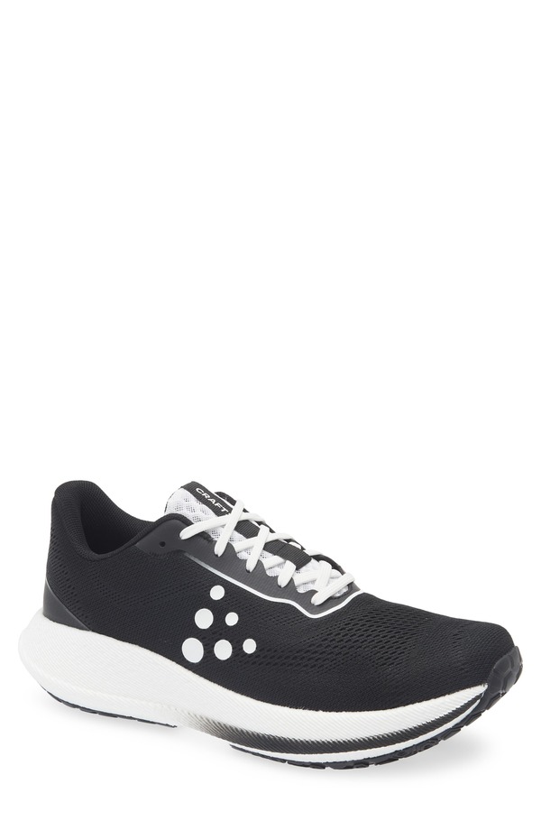 クラフト メンズ シューズ スニーカー Craft Pacer 2 Running Shoe Black/White ホワイト