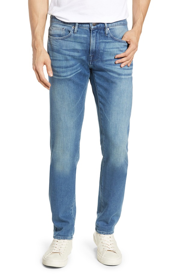フレーム メンズ ボトムス デニムパンツ ジーンズ FRAME L'Homme Skinny Fit Jeans Bradbury